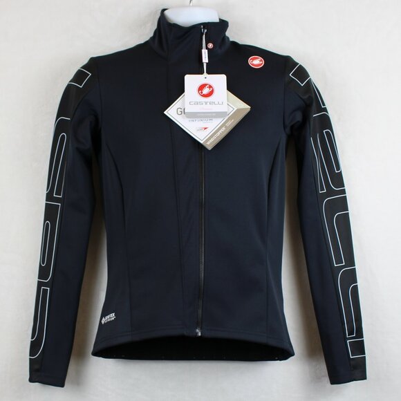 New Castelli Transition Bike Cycling Zip Jacket (Women Large)